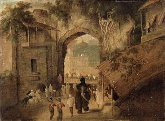 Oostelijke poort, Patna, 1825